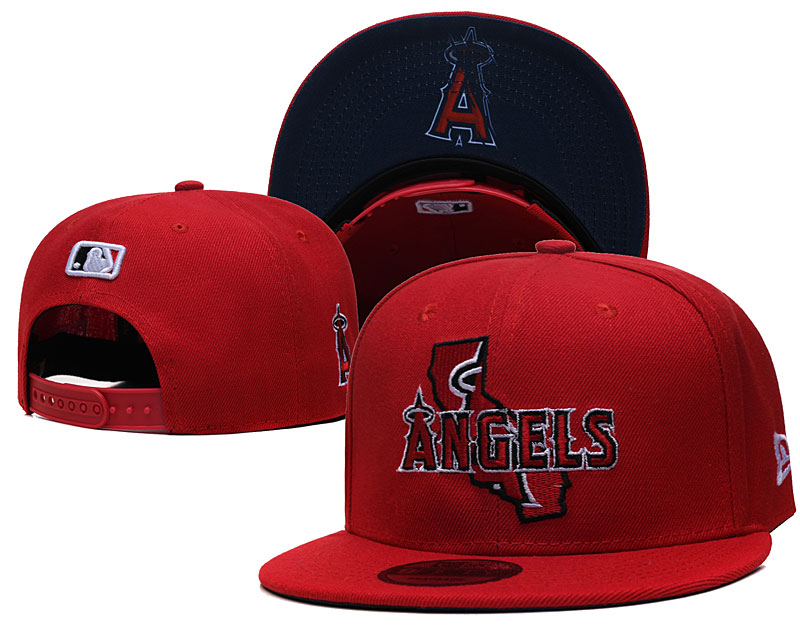 Los Angeles Angels Stitched Snapback Hats 008